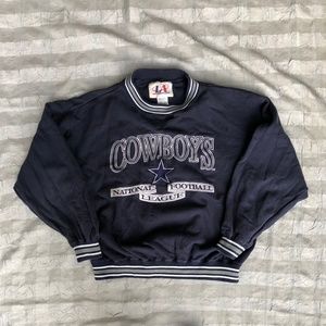 VINTAGE LOGO ATHLETIC DALLAS COWBOYS CREWNECK